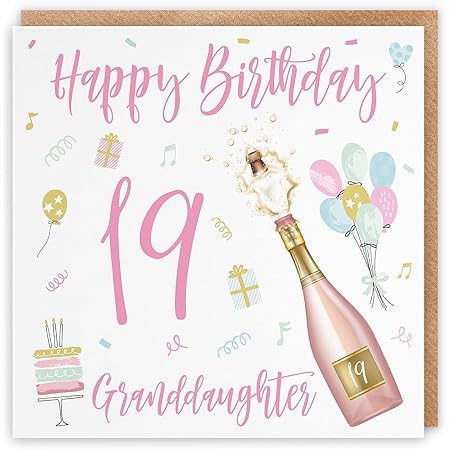 granddaughter 19th birthday card