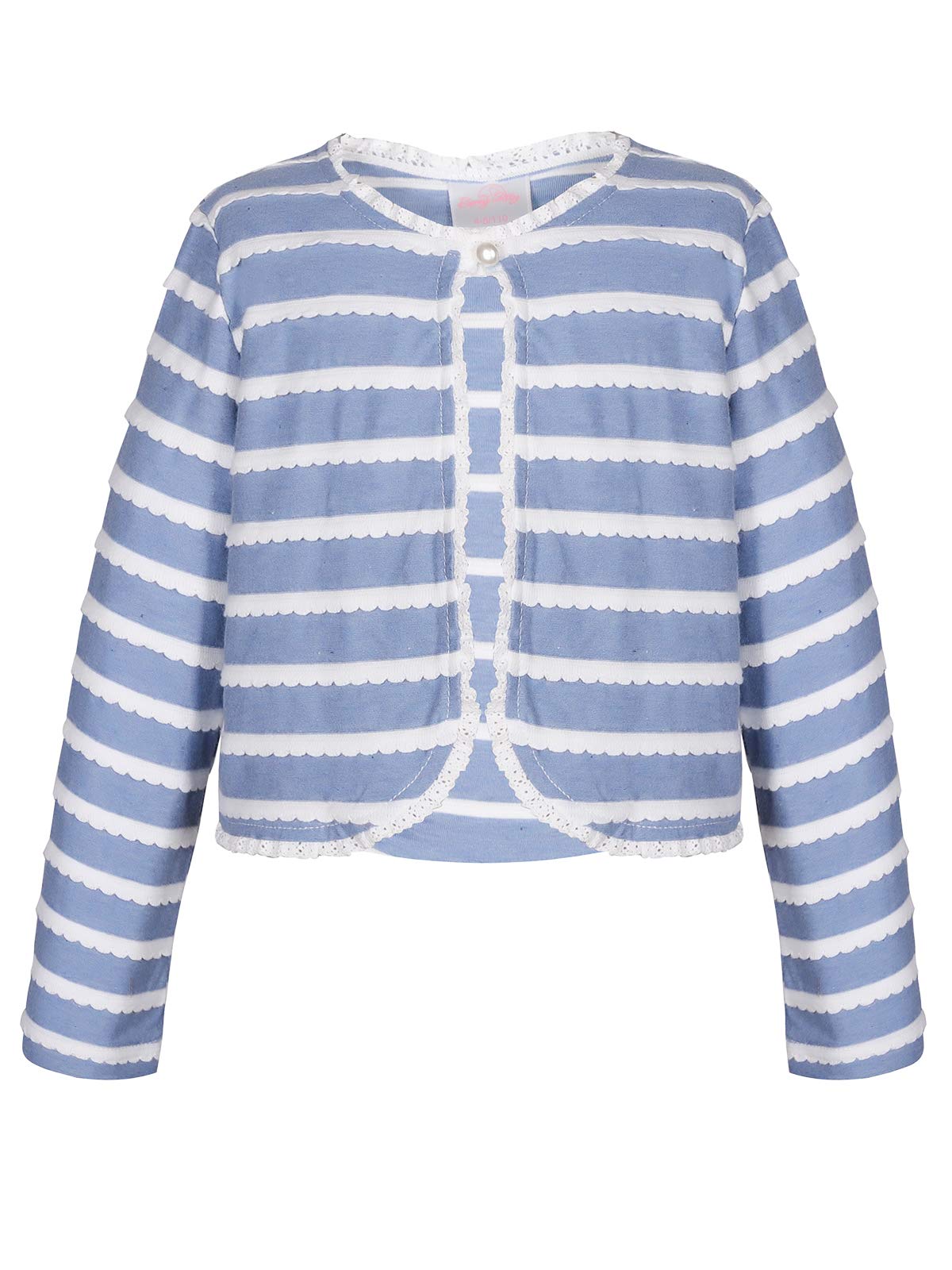 Bonny BillyGirls' Shrug Sweater - Open Front Cardigan - Knit Bolero - Perfect for Casual or Dressy Outfits - Sizes 3-12