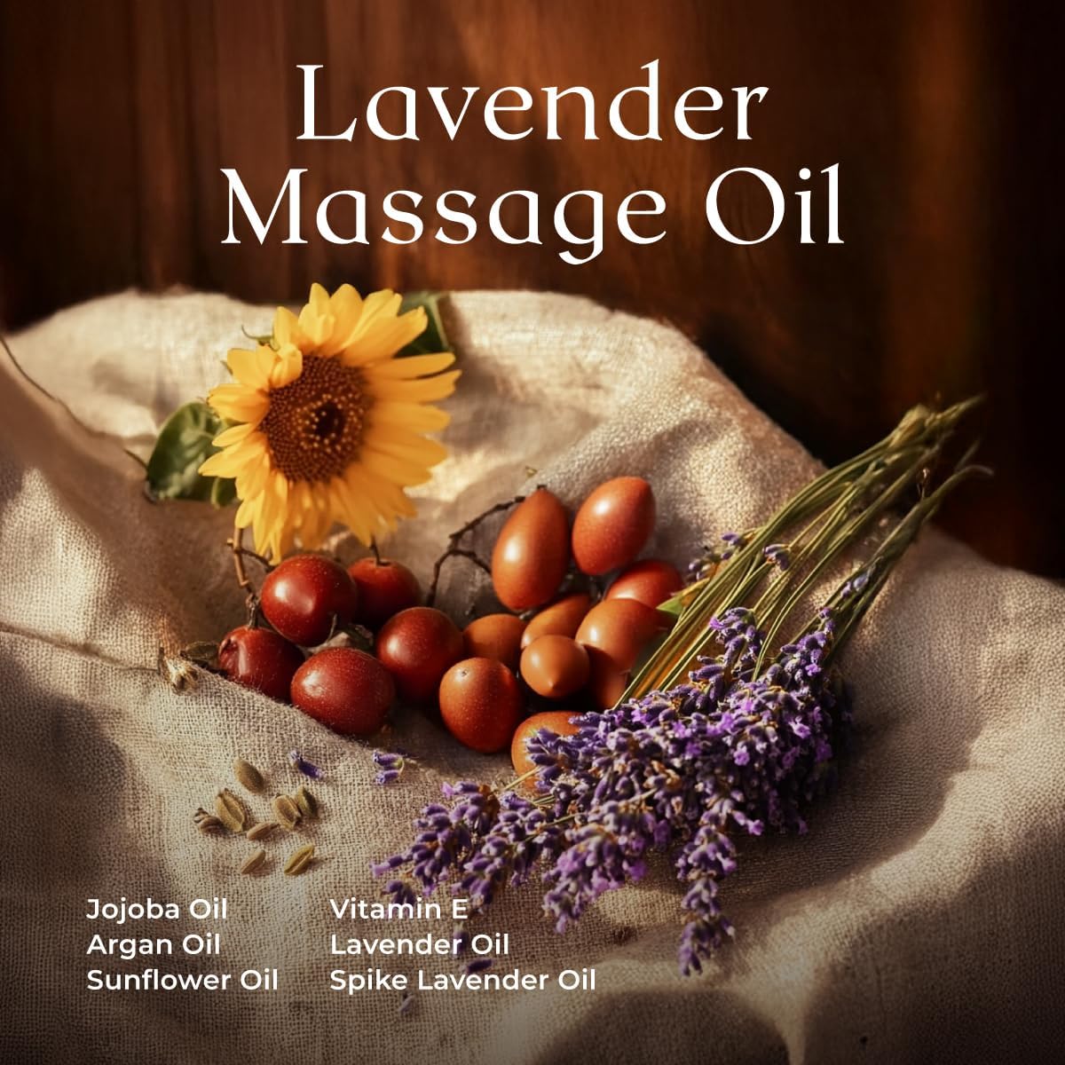 Gya Labs Lavender Relaxation Massage Oil - 8.45 Fl Oz - with Massage Roller Ball - Fast Absorbing 100% Pure Natural Blend of Spa Quality Oils for Skin, Muscle Relaxing - Calming, Aromatic, Self-Care - Image 2