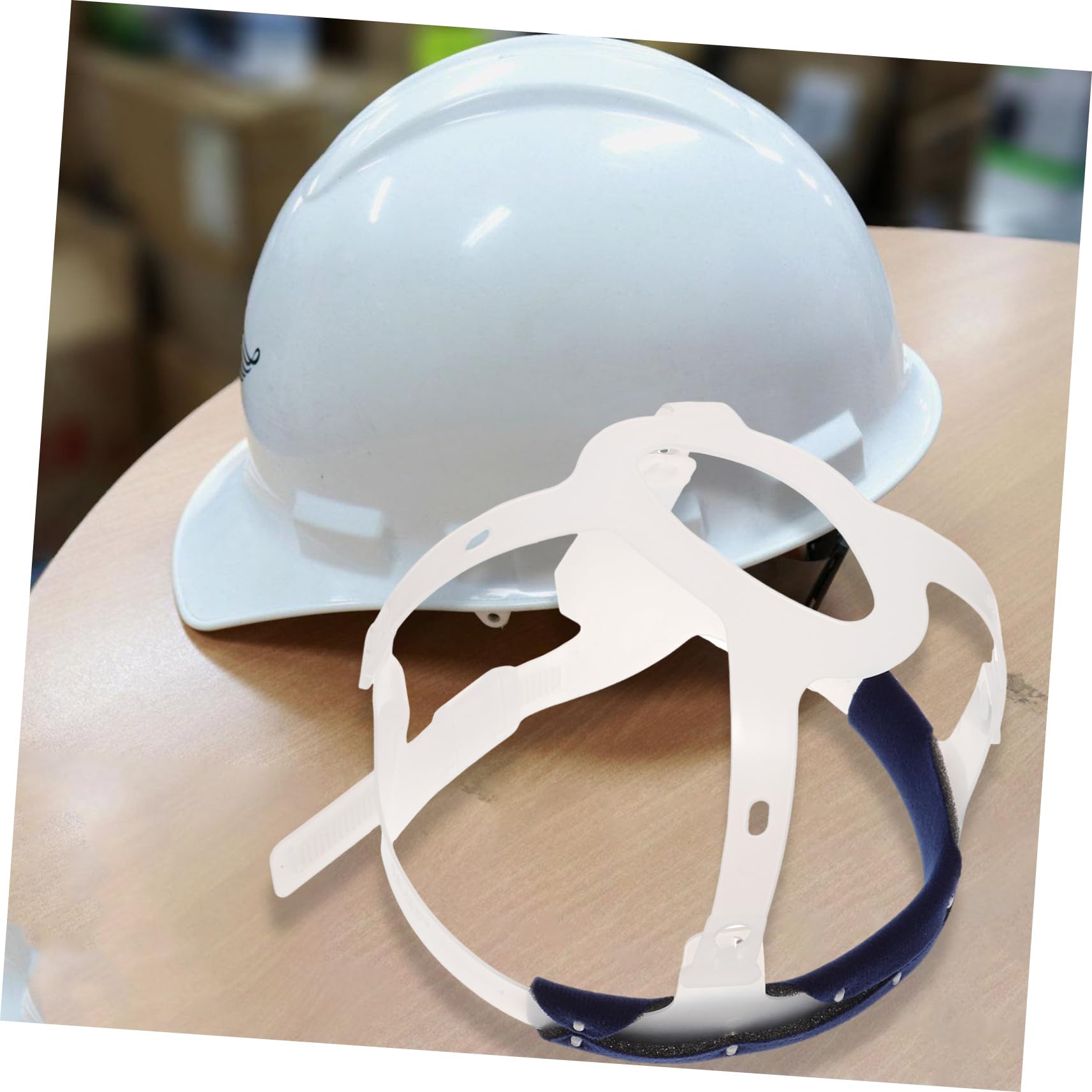 Angoily 5piezas Soporte De Forro para Casco De Seguridad Liner Anticolisión Suspensión para Casco Duro Protección Ligera y para Trabajo Construcción
