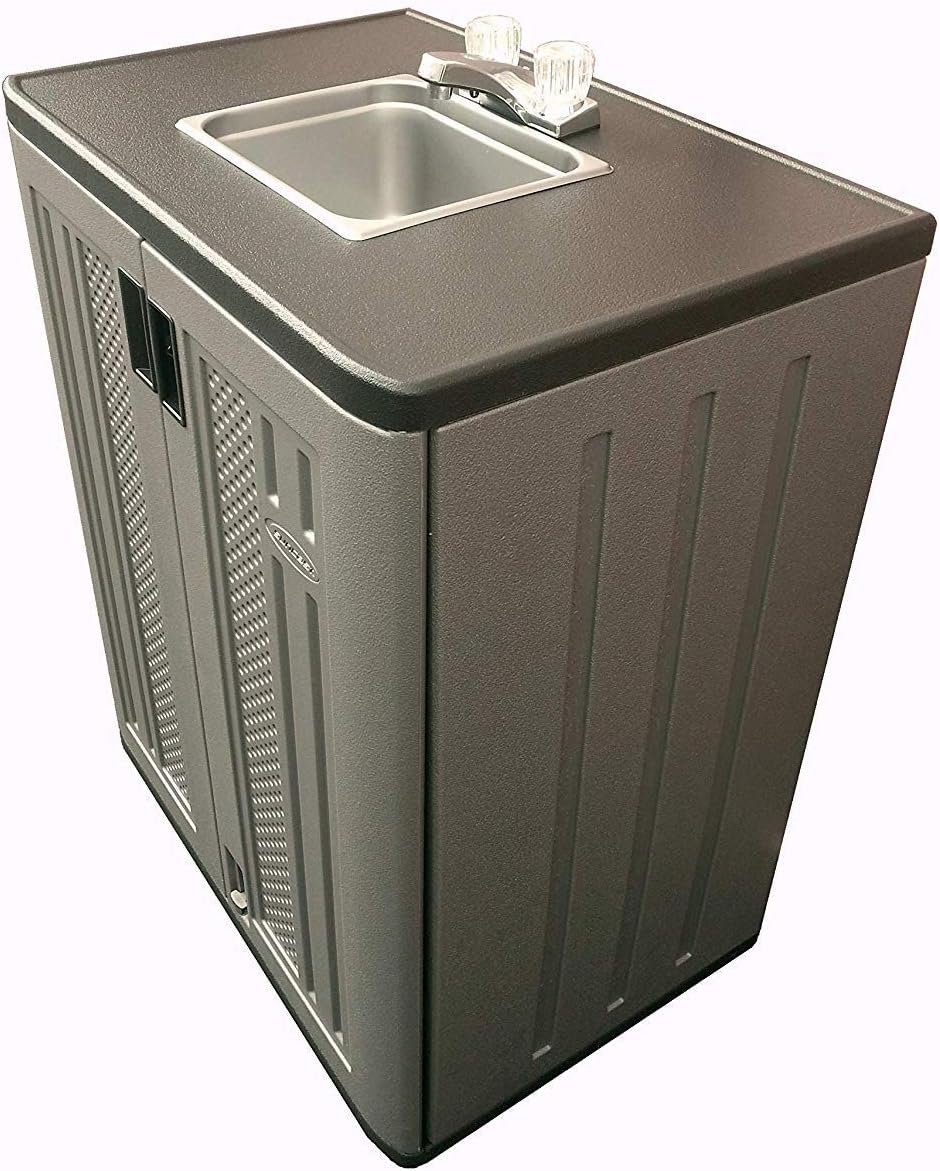 Portable Sink Self Contained Hand Wash Station with Cold and Hot Water