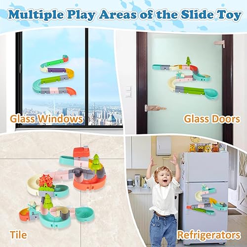 Miniatura 8 de 62 juguetes de baño para niños pequeños, divertidos juguetes de baño de pato, juguetes de baño para baby shower, regalos para niños de 4 a 8 años,