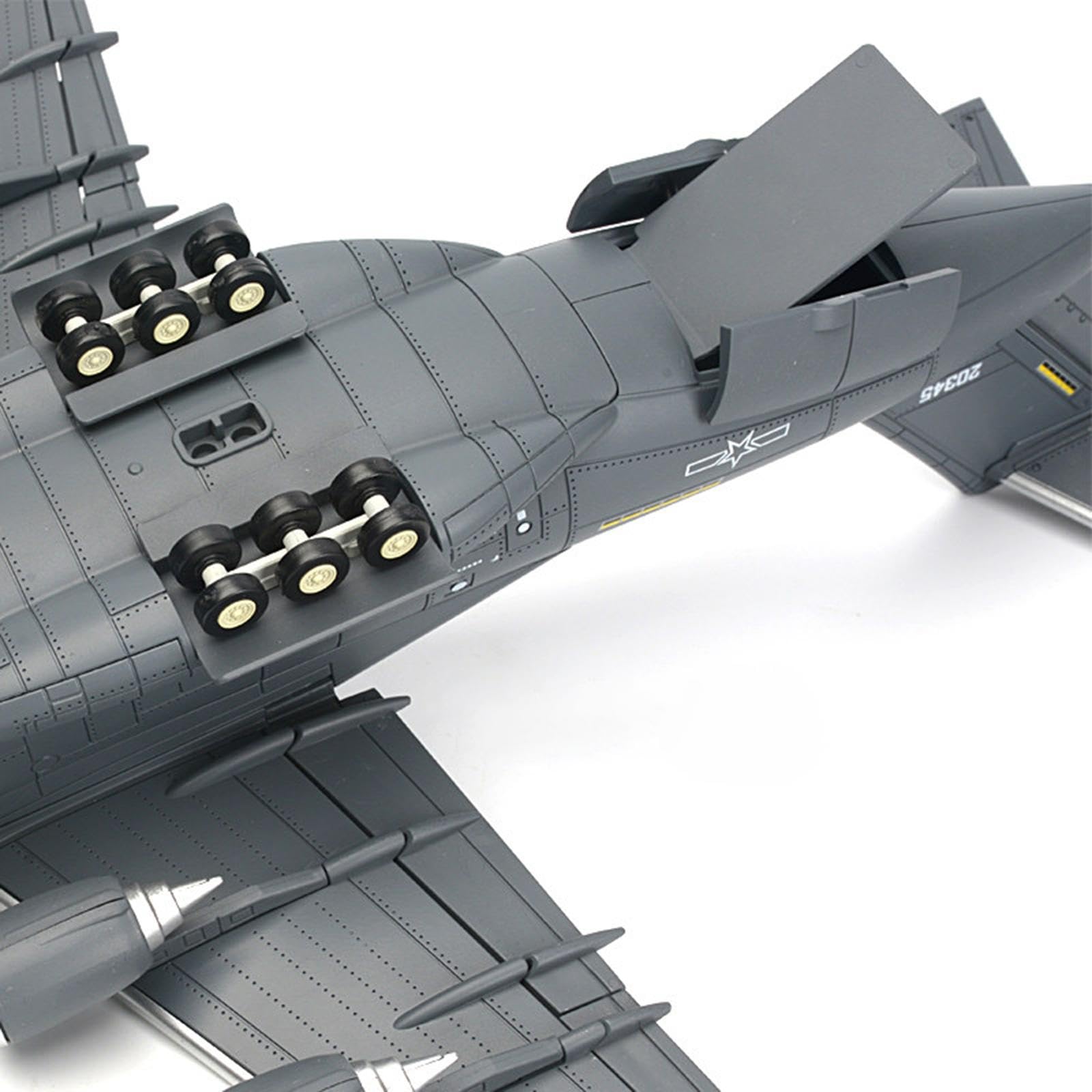 Perfeclan Kit de construcción de Modelo de avión de Transporte a Escala 1/100 para entusiastas de colección de Bloques de construcción para oficinas,