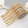 Trim Border, Wood Grain Cutting Sheet, Masking Tape, Natural Interior, Wallpaper Sticker, Paneling, Paneling, Paneling, Paneling, Ginging, 0.8 x 32.8 ft 2 x 10 m, Removable, Remakeable, Accent
