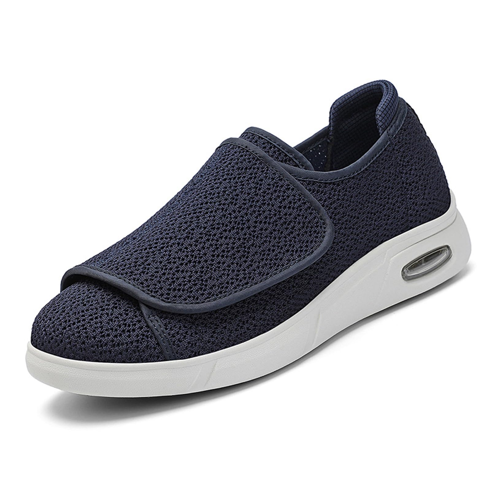 Scarpe Diabetici Donna Uomo Chiusura Regolabile Scarpe Estive Alluce Valgo Scarp Mediche Larghe con Cinturino Rete Traspirante Passeggio Esterni Scarp Ginnastica Piedi Gonfi Ed Edema