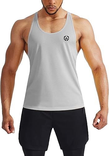 Miniatura 6 de NELEUS Camiseta sin mangas para hombre para entrenamiento, correr, gimnasio, atlética