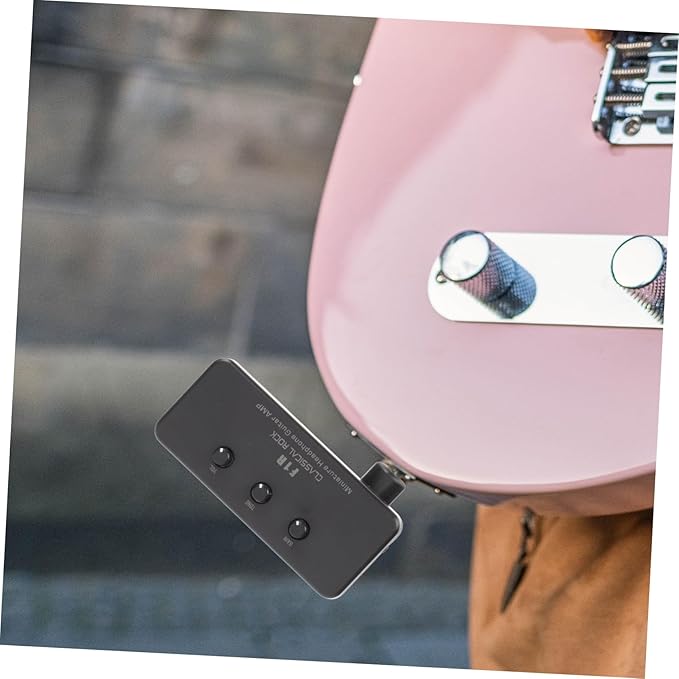 Altavoz Portátil Mini Yardwe para Guitarra Eléctrica y Ukulele miniatura 5