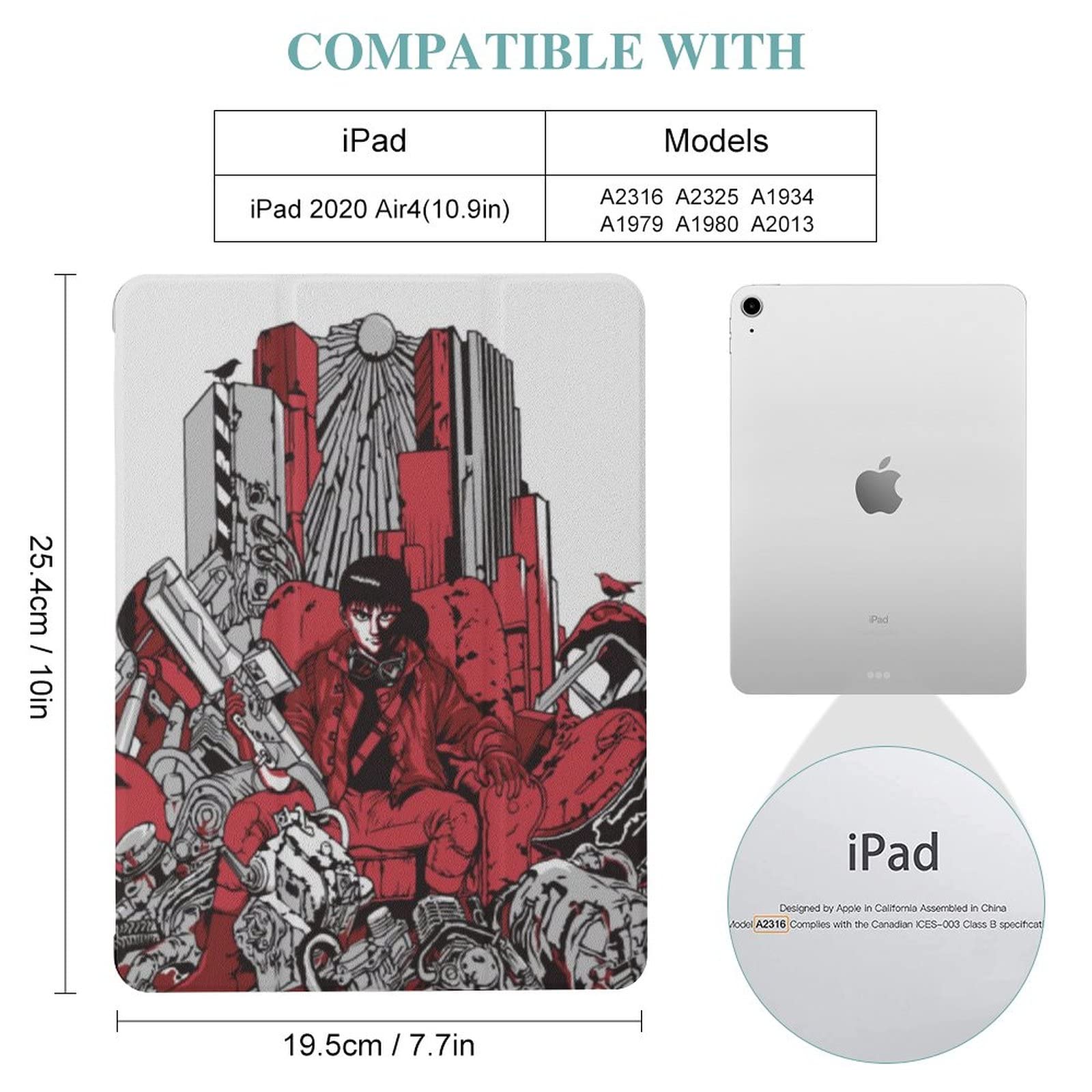 iPad本体 Akira Amazon.co.jp: iPad ケース アキラ Akira 軽量 薄型 IPadカバー レンズ