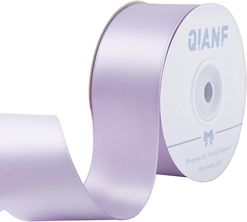 Miniatura 49 de Cinta de satén de doble cara de 3/8 pulgadas rosa para envolver regalos, hacer lazos para el pelo, adorno de silla, cinta para el Día de San