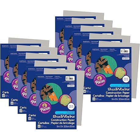 Prang Gray Construction Paper: The Perfect Choice for Creative Hands