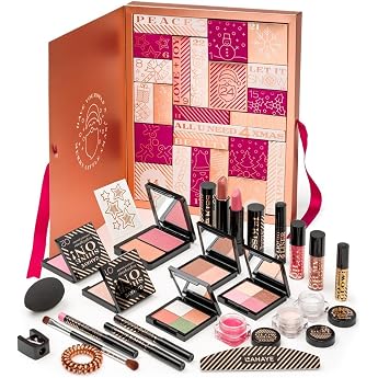 Beauty Advent Calendar 2025 All you need   LAHAYE 24 Premium Individually Wrapped Makeup & Beauty Surprises Christmas Gift Set for Women Limited Edition