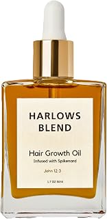 Spikenard Infused Hair Growth Oil, Hair Oil for Dry Damaged Hair and Growth, Hair Growth Serum, 1.7 FL oz