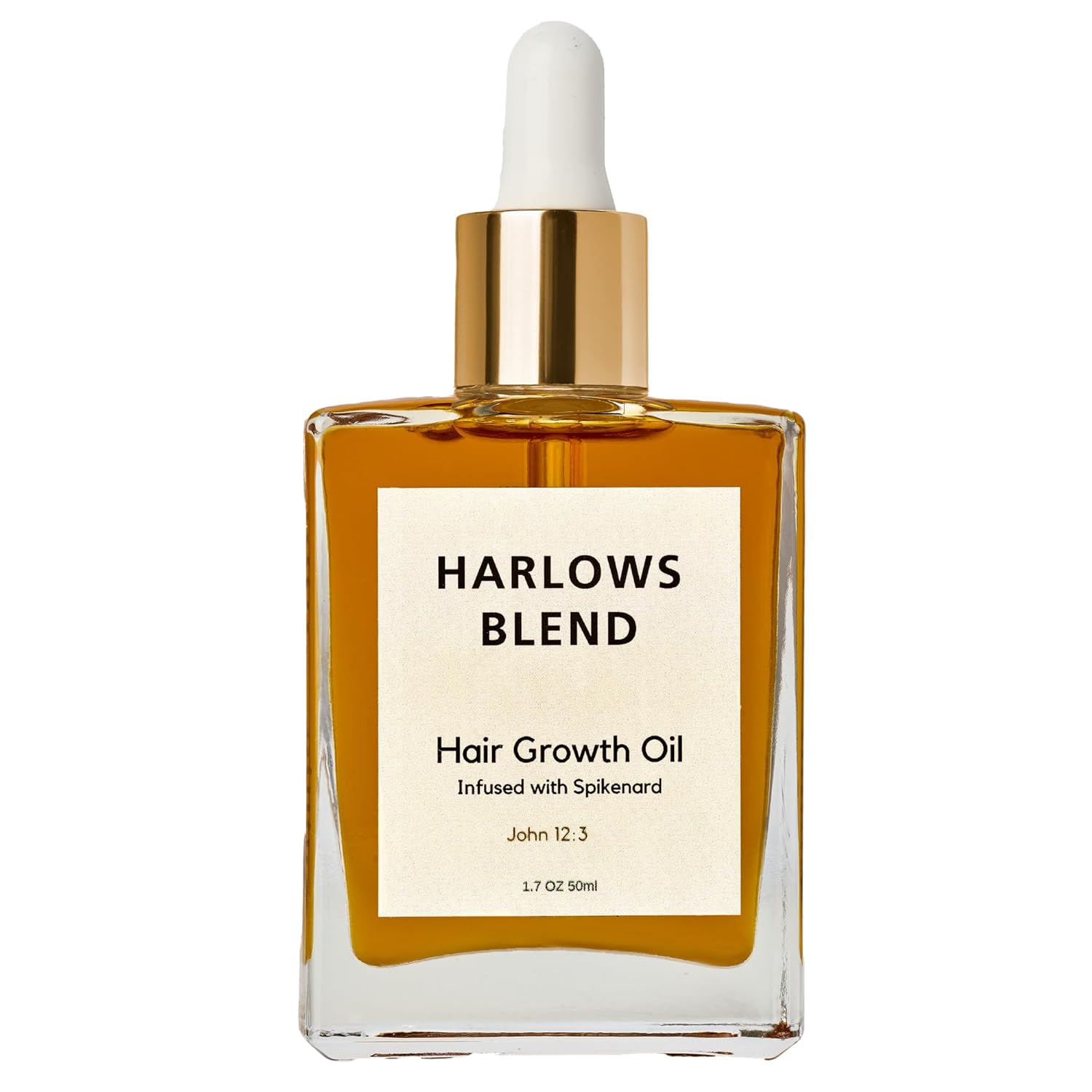 Spikenard Infused Hair Growth Oil, Hair Oil for Dry Damaged Hair and Growth, Hair Growth Serum, 1.7 FL oz