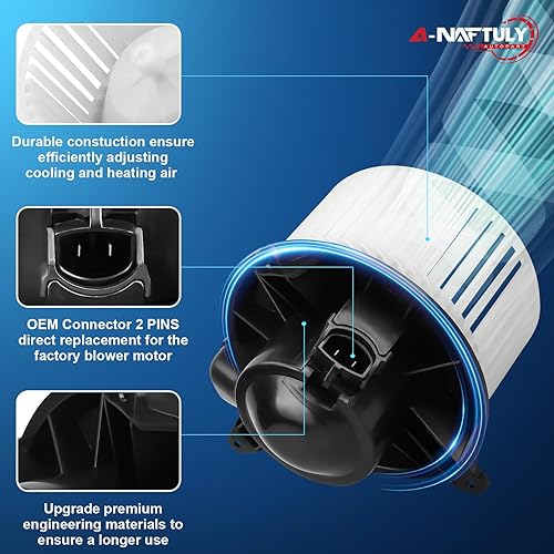 Miniatura 4 de Reemplazo del ventilador del motor del ventilador de CA para Ford F150 2004-2008, Ford Expedition 2003-2006, Lincoln Navigator 2003-2006, Lincoln