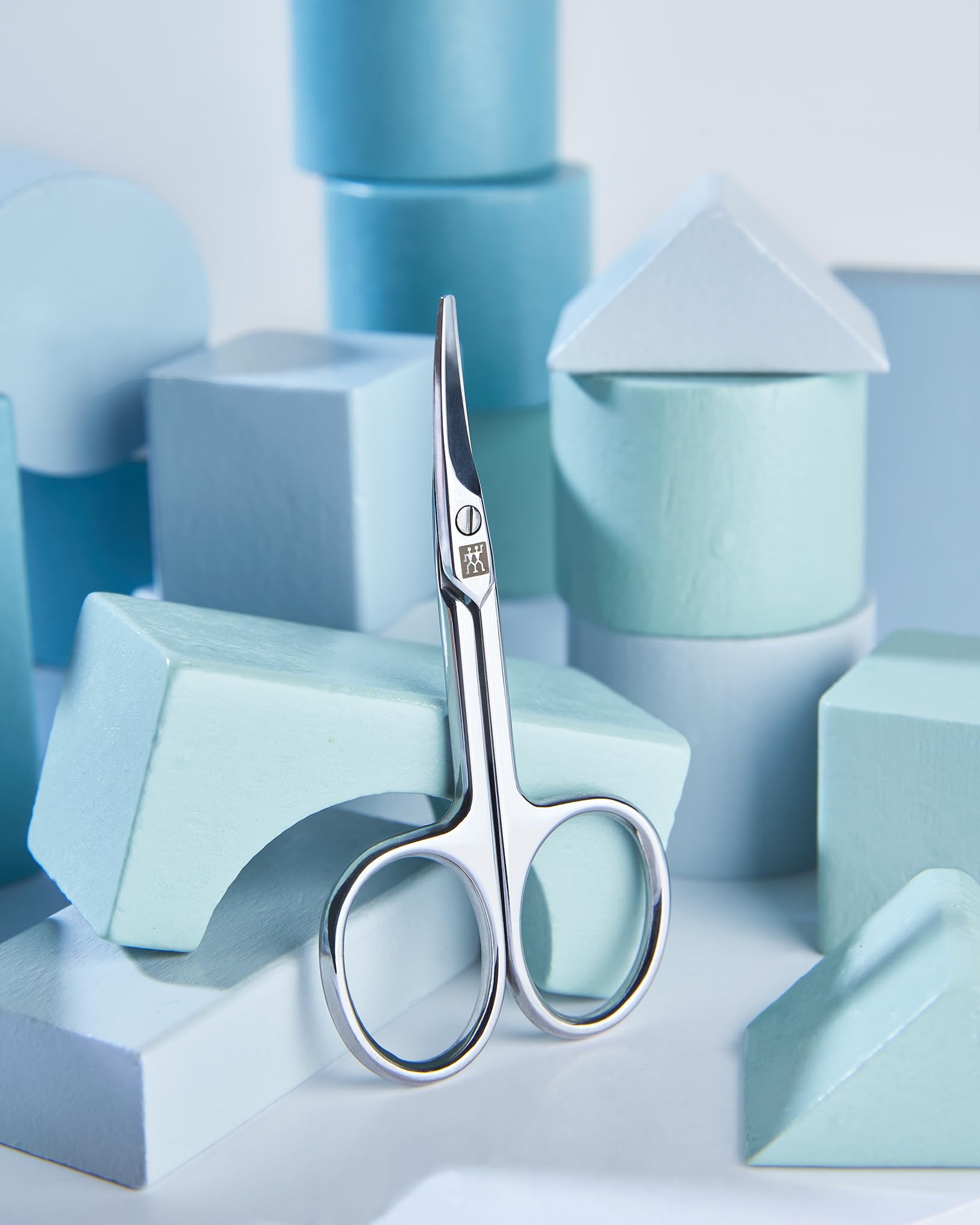 ZWILLING Ciseaux à ongles pour bébés et enfants (avec lame incurvée pour les ongles des pieds et des mains, utilisation sûre), Polis, 85 mm
