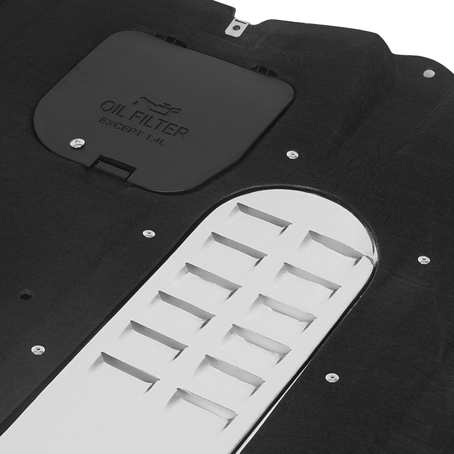 1pc Engine Guard Splash Shield Lower Side Black for Dodge for Dart/GT/Limited/SE/SXT 2013-2016