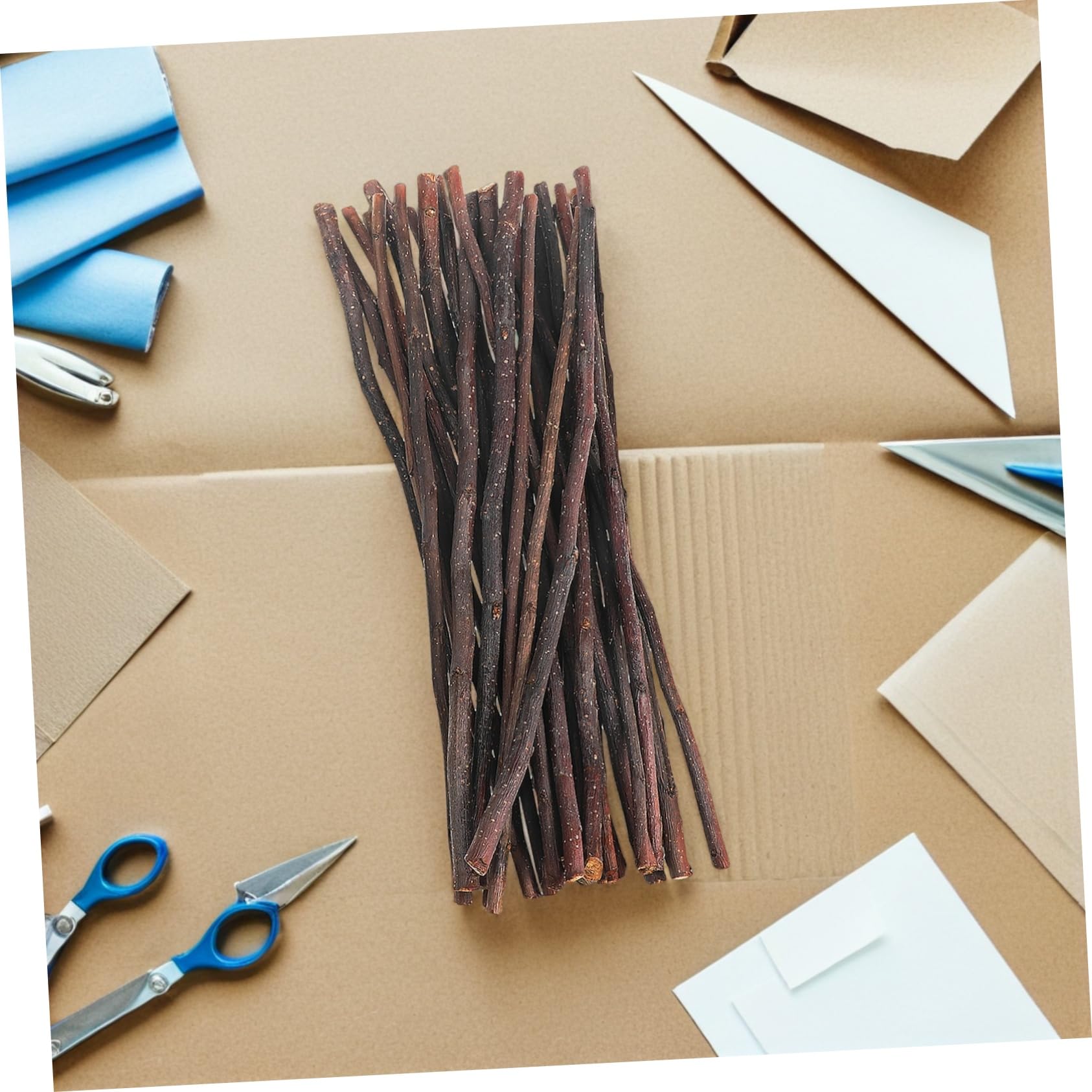 DOITOOL 60pezzi Di Legno Per Artigianato Bastoncini Natalizi Ramoscelli Secchi Per Centrotavola Da Fattoria Progetti Scolastici Creazione Di Biglietti e Oggetti Di Scena Fai Da Te