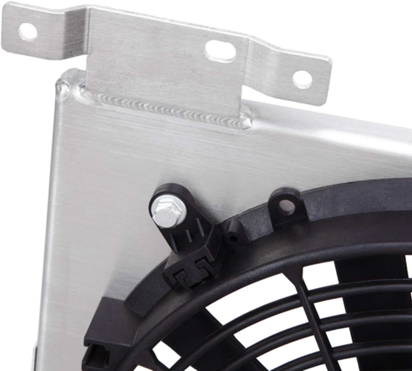Mishimoto MMFS-STI-08P Performance Aluminum Fan Shroud Compatible With Subaru Impreza WRX/STI 2008-2014 Silver