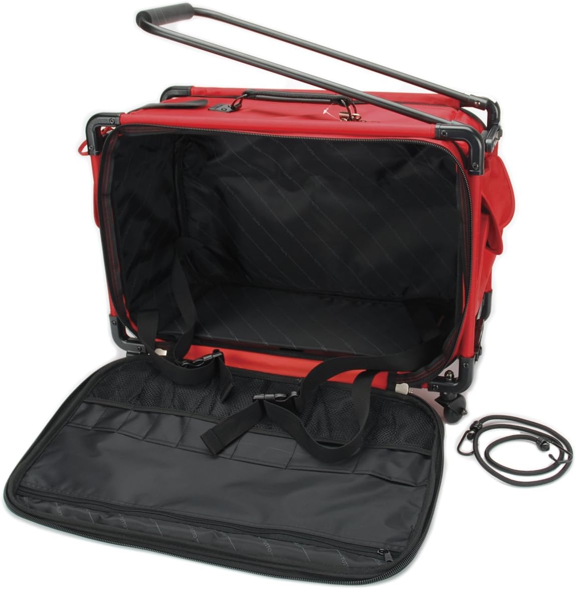 Mascot Metropolitan 5222CMA-L Tutto Machine Case On Wheels, 22 Inch, Red