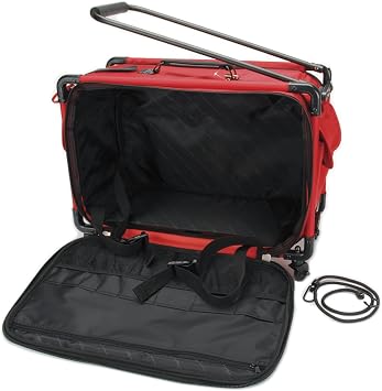 Mascot Metropolitan 5222CMA-L Tutto Machine Case On Wheels, 22 Inch, Red