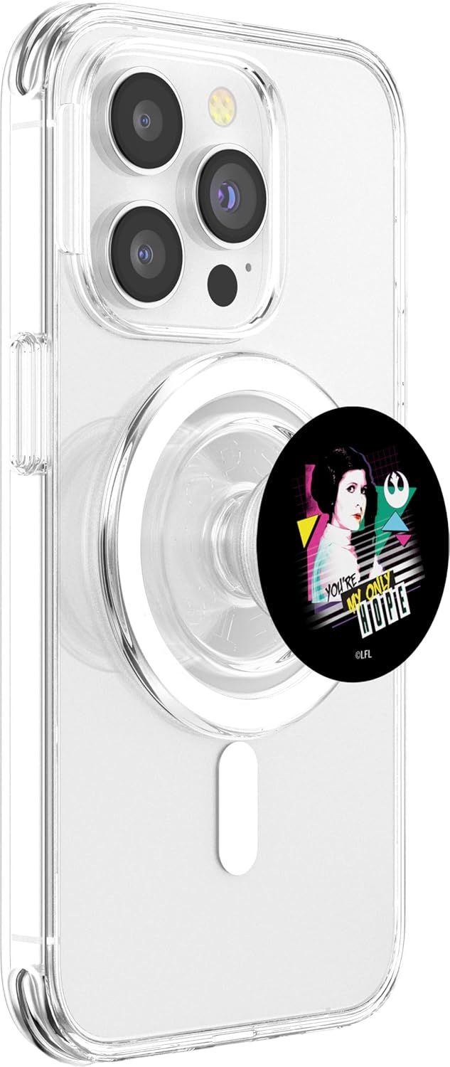 Star Wars Princess Leia You're My Only Hope PopSockets MagSafe PopGrip for iPhone
