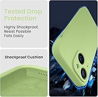 Vista 616 de FireNova Designed for iPhone 13 Pro Max Case, Silicone [Camera Protection] Phone Case with [2 Screen Protectors], Soft Anti-Scratch Microfiber Deep