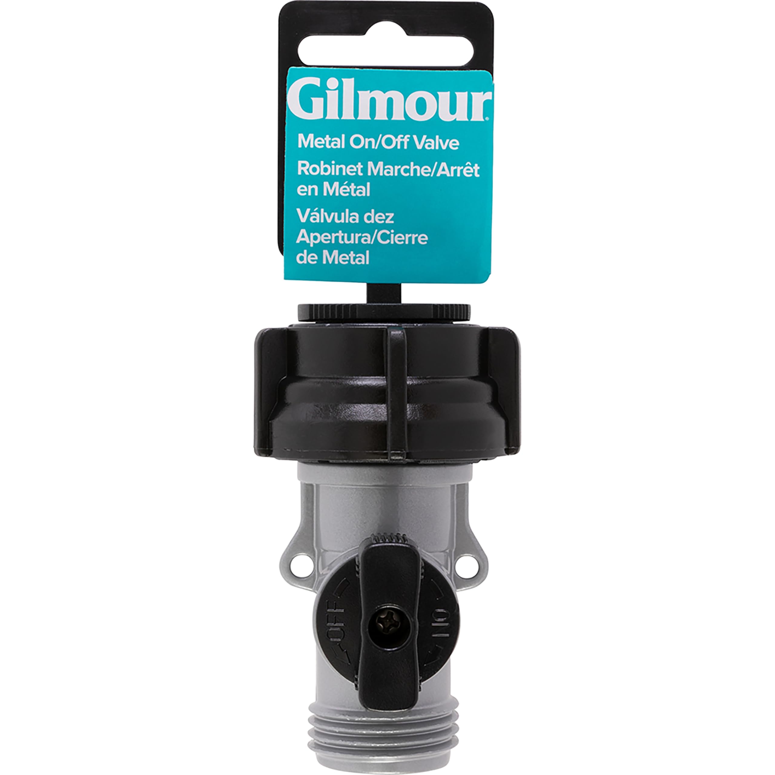 Lot of 6 - Gilmour Threaded Brass Male Hose Shut-Off Valve 803004-1001