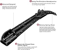 Vista 7 de Limpiaparabrisas Baldes, 26 pulgadas + 14 pulgadas, número 22J11 (juego de 2)