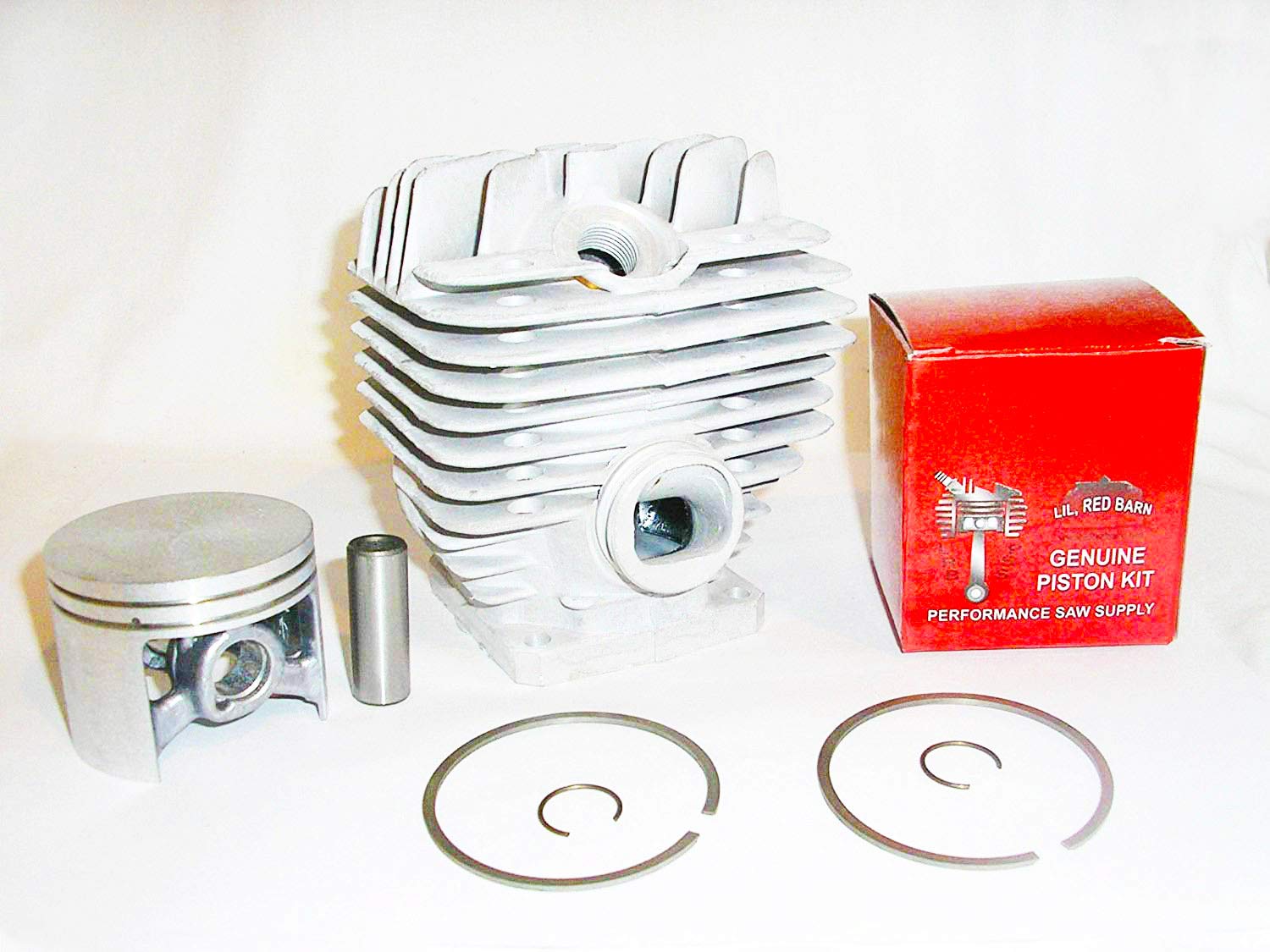 Cylinder & Piston Kit Compatible with Stihl 044 50mm Kit, 10mm Piston Pin Replaces 1128 020 1201 Installation Instructions Included Two Day Standard Shipping to All 50 States!
