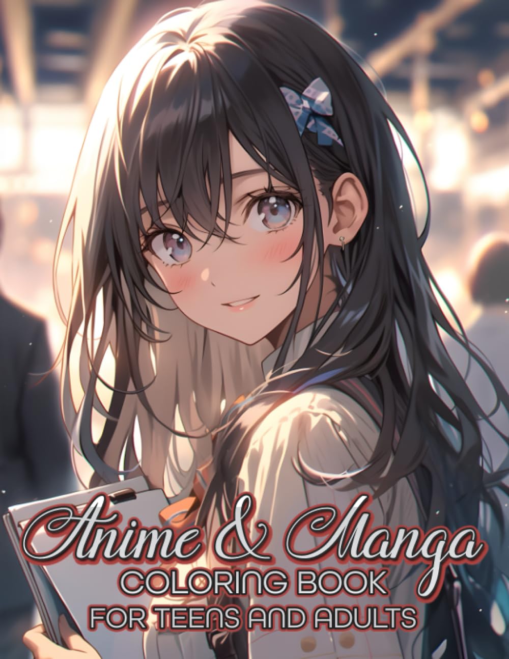 Anime and Manga Coloring Book for Teens and Adults: Immerse yourself in the adorable world of Japanese fashion colouring pages, featuring kawaii girls ... for children, adults, and teenagers