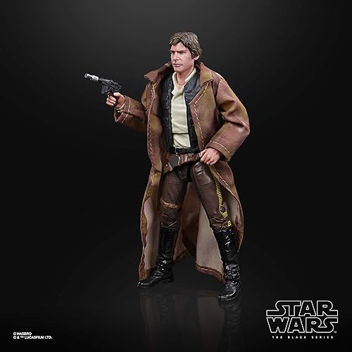 Miniatura 4 de Star Wars The Black Series Han Solo (Endor) - Figura de acción coleccionable de 6 pulgadas de la película “Return of The Jedi”, para niños de 4 años