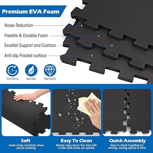 Vista 19 de Tapete redondo de 78 pulgadas para bañera de hidromasaje, almohadilla protectora extra gruesa entrelazada para bañera de hidromasaje, alfombrilla