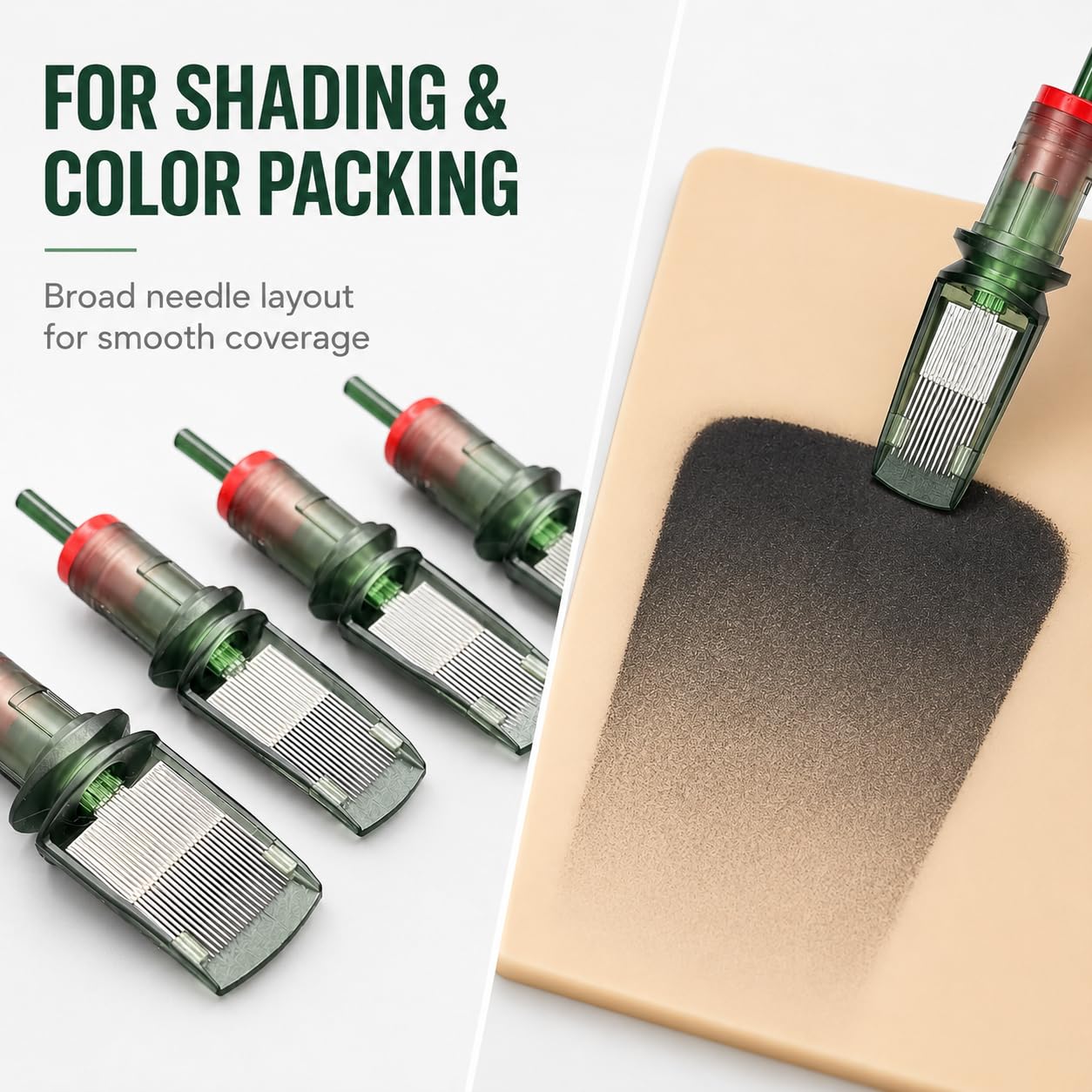 Mega Magnum Tattoo Cartridges, Blackout 20pcs 1249M1 M1