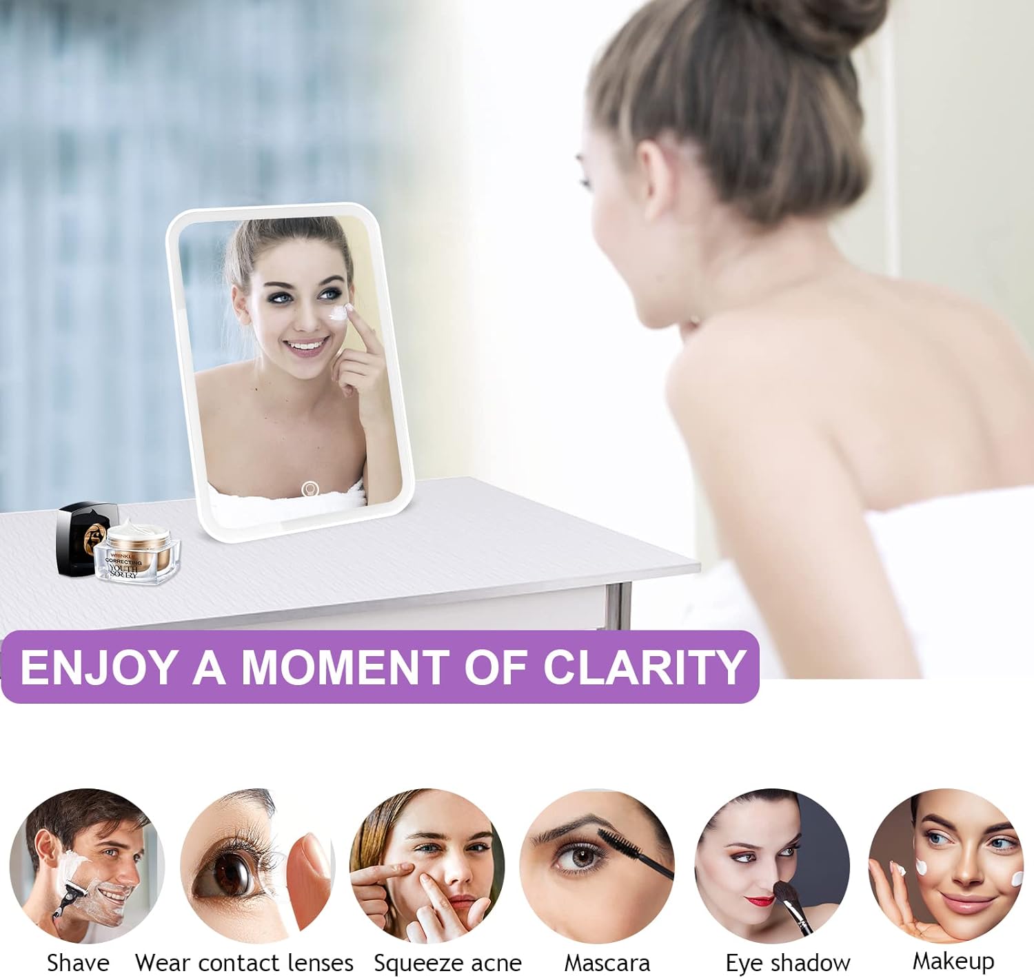 The Best Portable Vanity Mirror With Lights 2023 Highly Rated