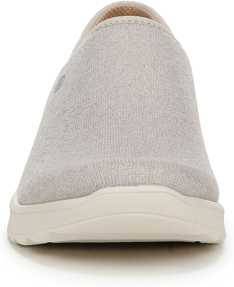 BZees Womens Getaway Slip-On Sand Sparkle Fabric 8.5 W - Image 2