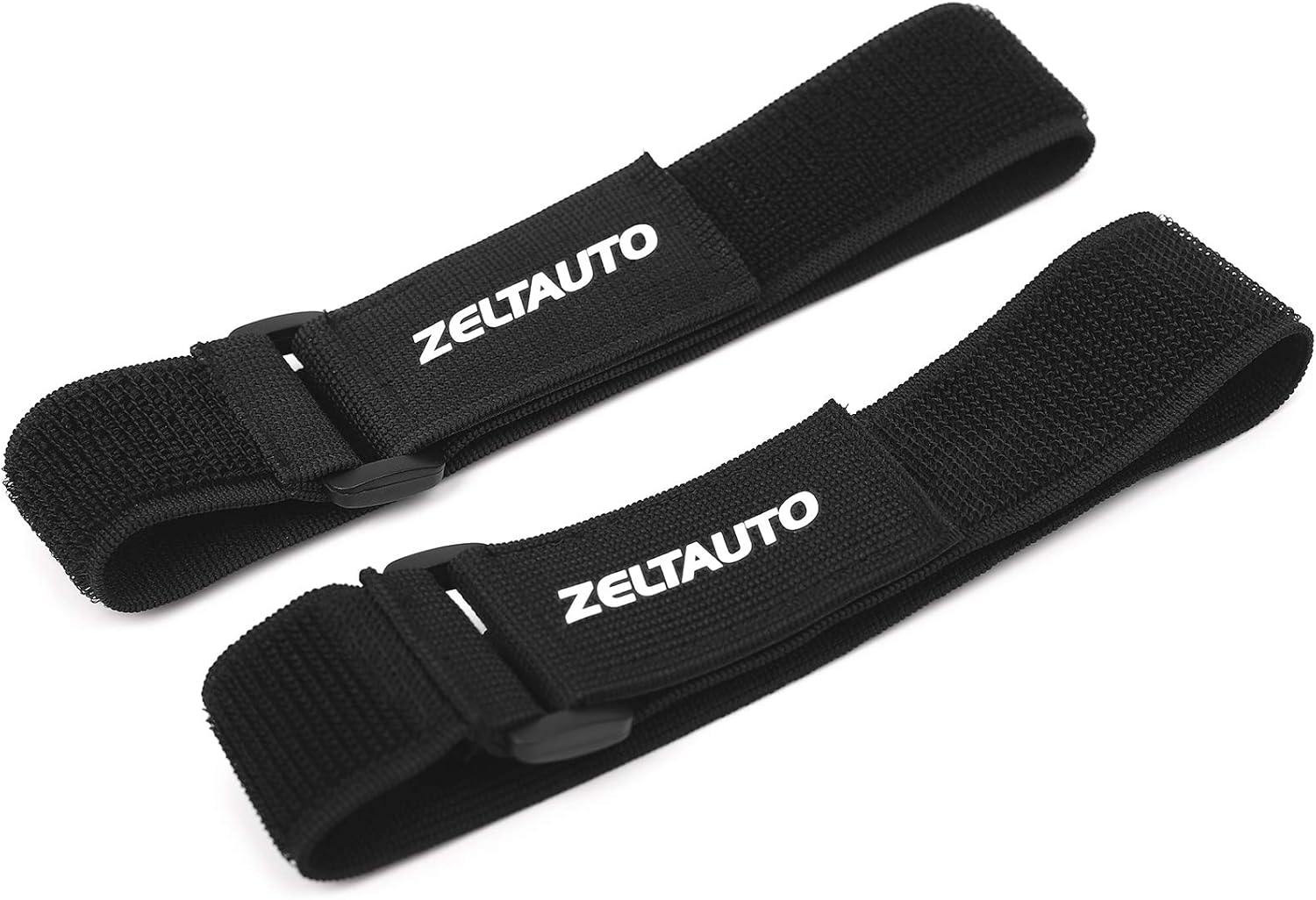 Zeltauto Elastic Cinch Straps with Quick-Adjust Buckles, Multipurpose Hook and Loop Bundling Straps for Outdoor Gear Camping