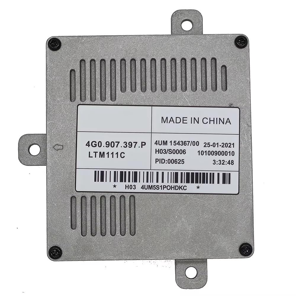 Llyixuai Silvery-4G0907397-P 4G0907397-P 4G0907397-R For Q3 For Q5 For A4 For A5 For A6 S4 S5 S6 Drl Daytime Running Lights Led Drive Module Ballast Control Module(Silvery-4G0907397-P)