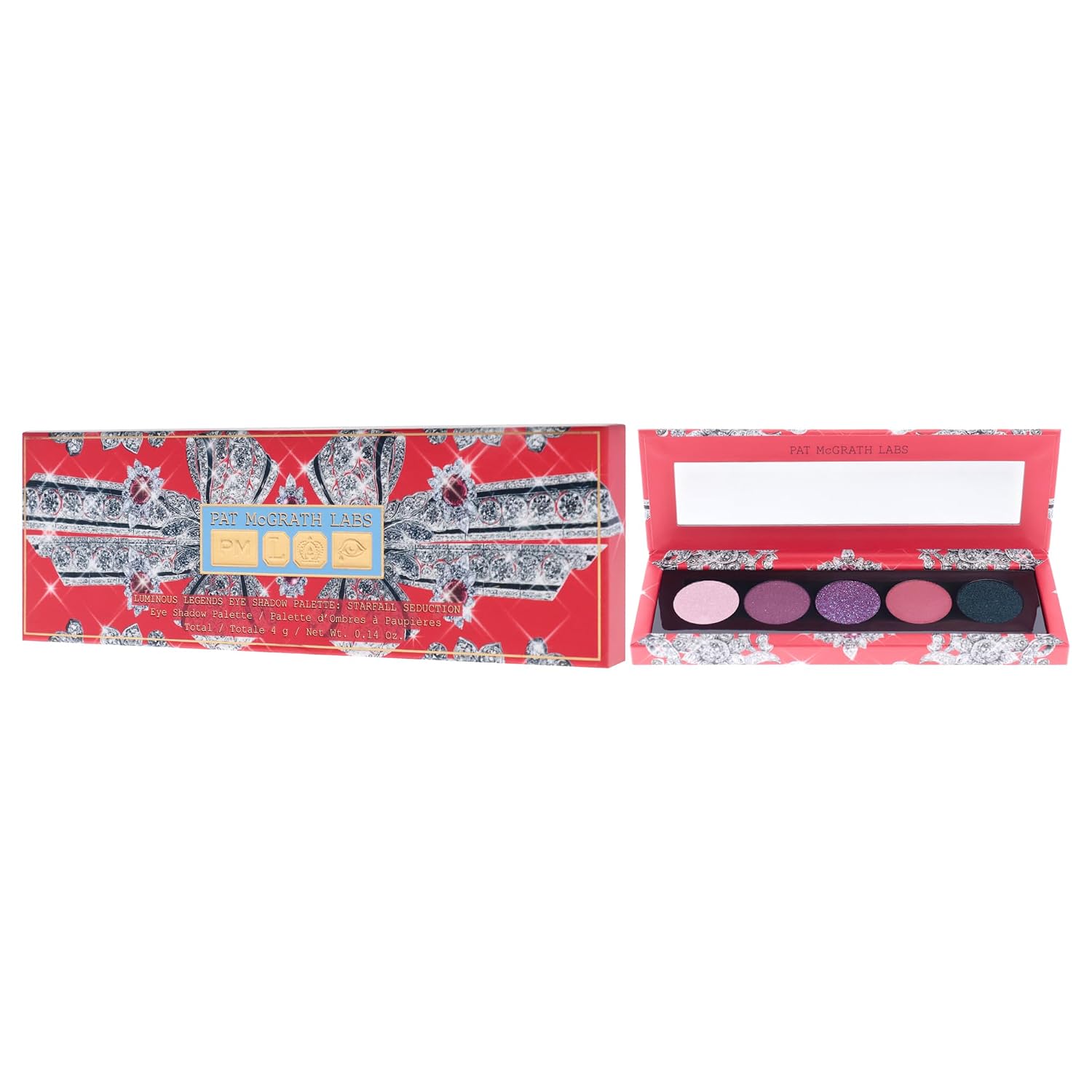 Luminous Legends Eye Shadow Palette - Starfall Seduction by Pat Mcgrath Labs for Women - 0.14 oz Eye Shadow
