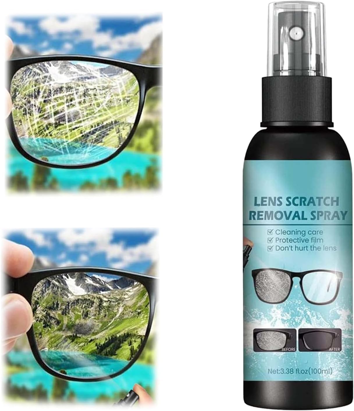 Generic 2024 New Lens Scratch Remover，eye glass cleaners