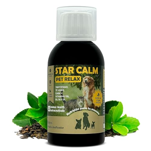 ESPADIET Calmante para Perros y Gatos, Star Calm Pet Relax, Gotas, 150 ml