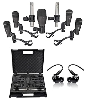 Amazon.com: Samson DK707 Drum Mic Kit-(1) Kick Bundle with