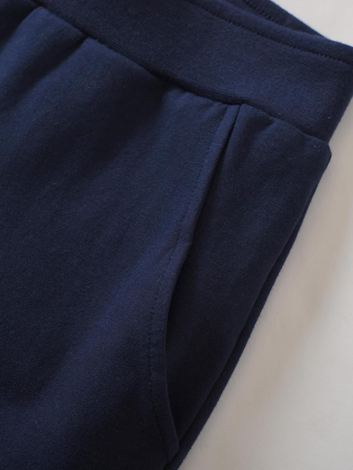 Weintee Women's Petite Elastic Waist Cotton Pants for Elderly - Image 6