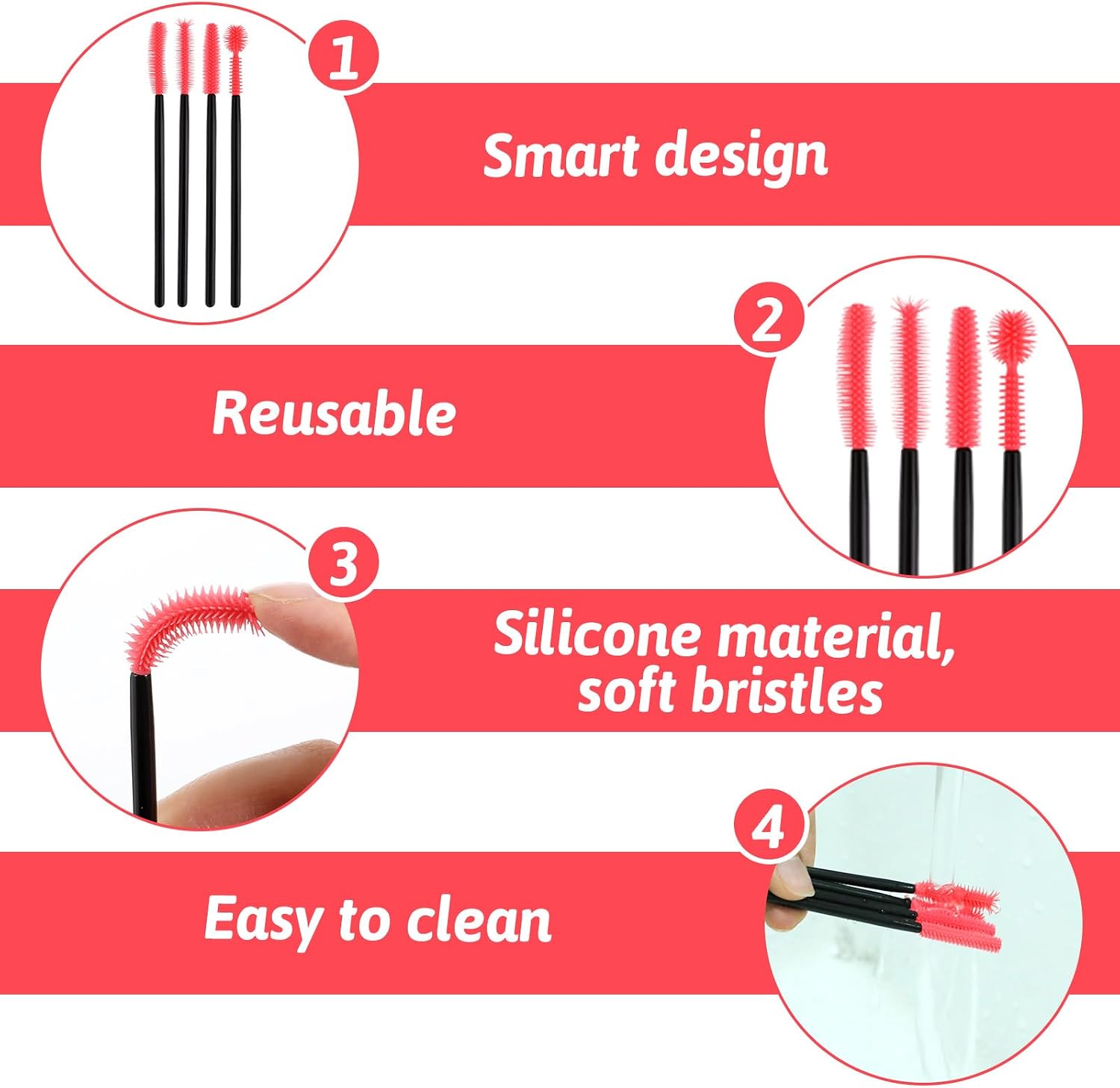 20Pcs Sewing Notions Quilting Notions Supplies Sewing Machine Cleaning Brushes Tools Sewing-Supplies and Accessories Reusable Silicone Gadgets for Nook Cranny Spool Gaps