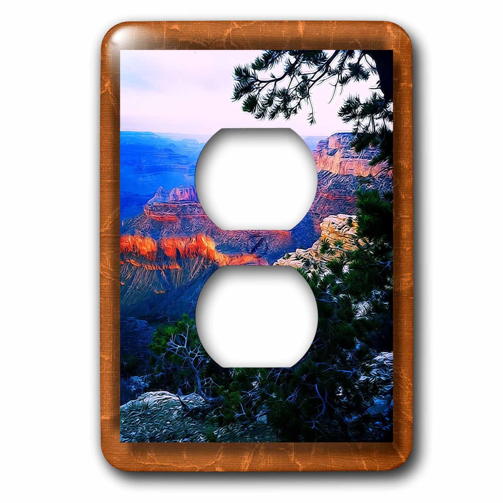 Grand Canyon 2 prises lsp_28780_6 plaque pour cacher les prises moches