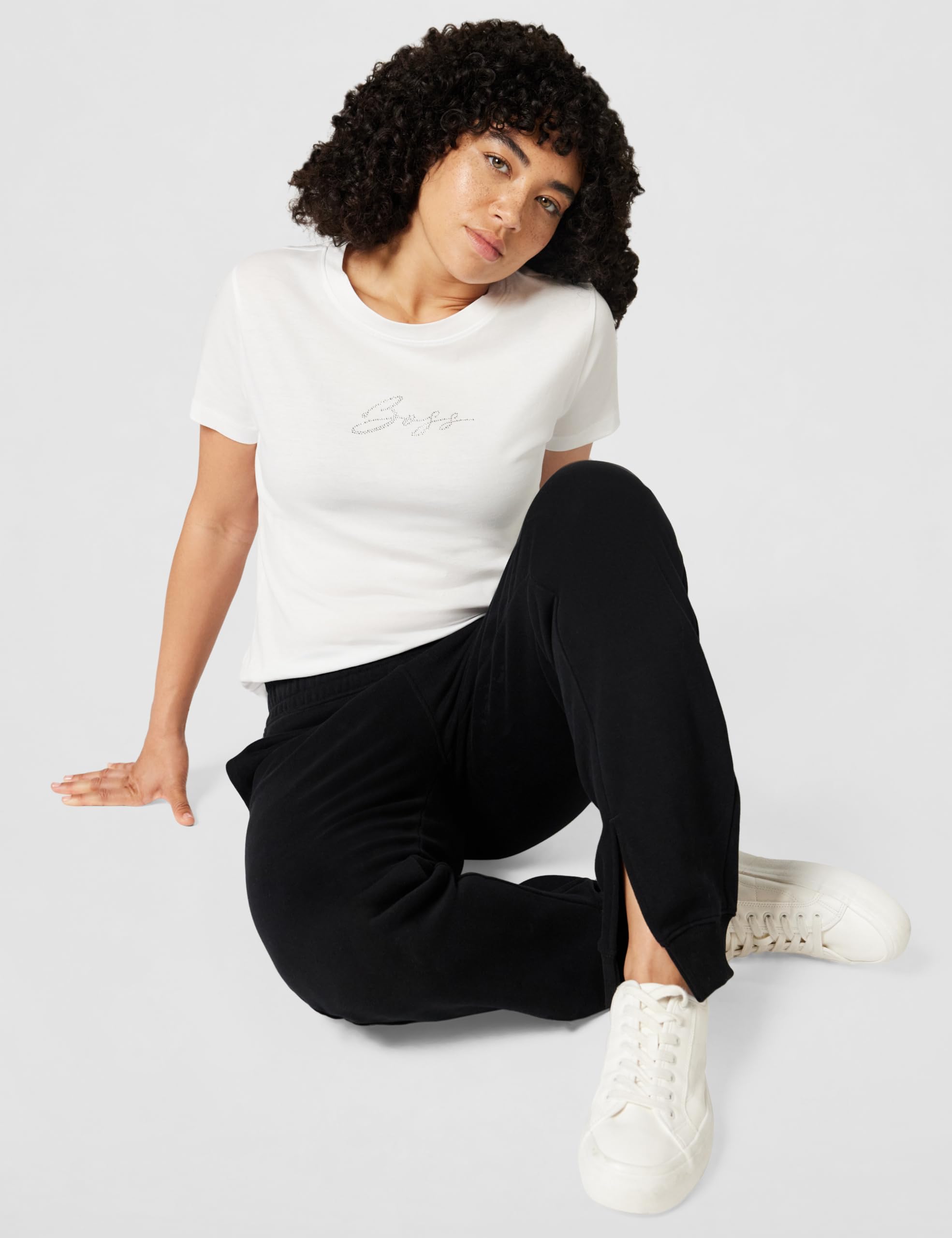 BOSS Damen Jersey_Trousers C_enna_Slit