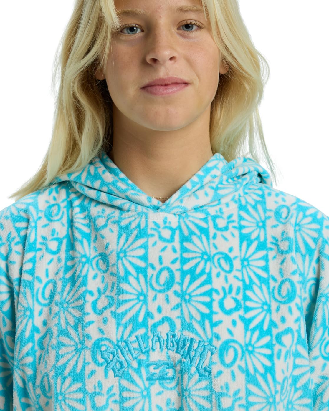 Billabong Poncho de Plage Womens Hooded Towel Bleu One Size