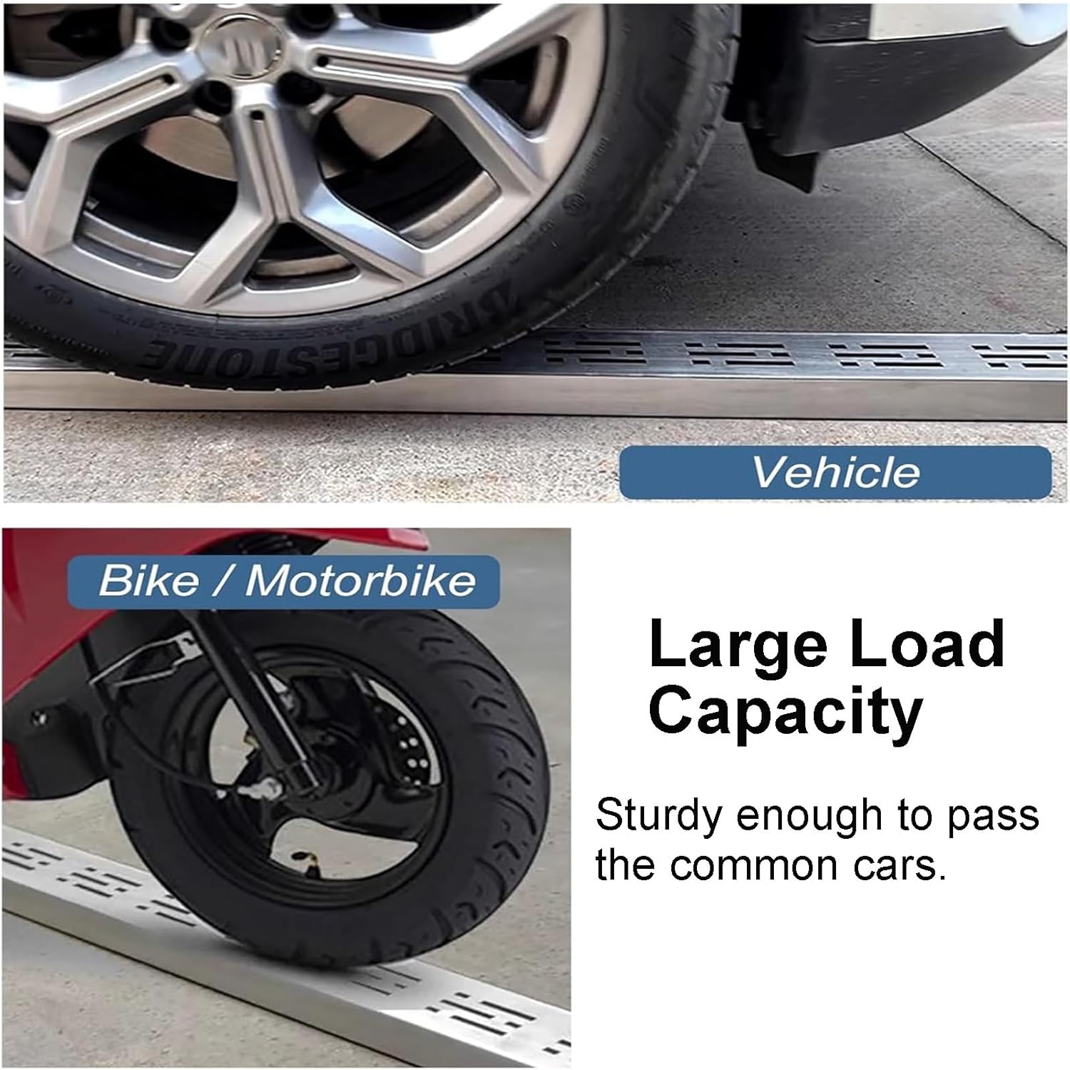 Slim Stainless Steel Channel Drain Grate Kit for Outdoor Driveway & Pool Deck - Low Profile Drainage System (20x5cm/7.9x2in) - Efficient Guttering & Sewerage Cover