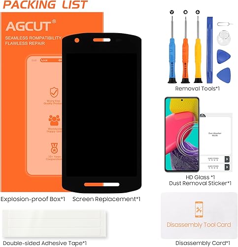 Miniatura 7 de para Zebra TC21 TC26 reemplazo de pantalla LCD Diaply táctil digitalizador Asamblea con herramientas