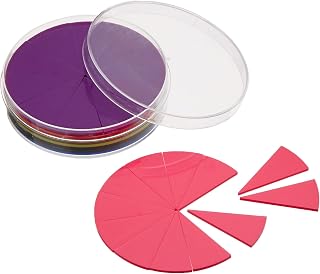 Didax Educational Resources Fraction Circles, Pink Small