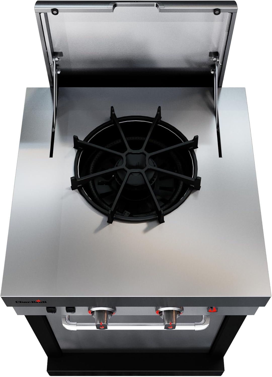 Char-Broil Medallion Series Modular Outdoor Kitchen Dual Fuel Convective 2-Burner Propane Gas Stainless Steel Stove Top - 463246218